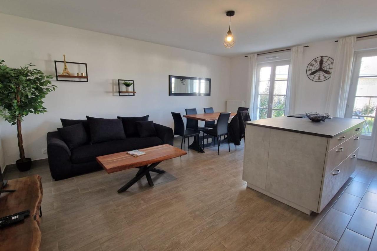 Appartement Chic Gold - 5Min Disneyland Serris Bagian luar foto